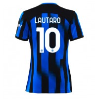 Inter Milan Lautaro Martinez #10 Domaci Dres za Ženska 2023-24 Kratak Rukav